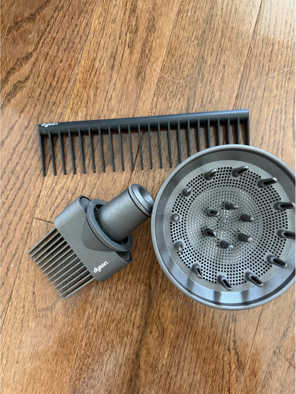 Dyson Hair Dryer Diffuser and Comb Attachments Set New